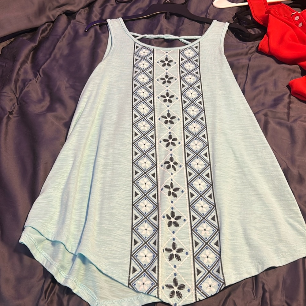 Justice dressy tank top,kids